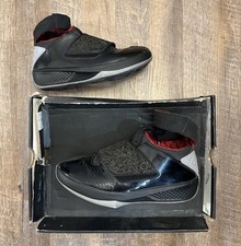Nike Air Jordan 20 XX Retro Stealth 2015 Black Size 10 Sneakers w Box 310455-002
