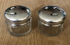 Pair of Glass Jars with