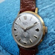 Vintage MuDu Hand-Winding Men's Wristwatch