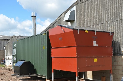 Wood chip biomass boiler rhi - wood,
