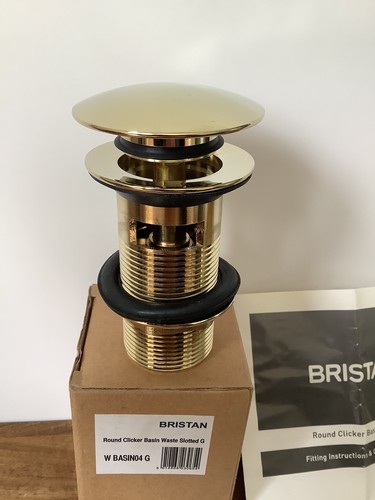 Bristan round clicker basin - round,