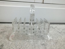 Vintage Clear Glass 1930's Art