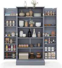 Grey Kitchen Pantry Cupboard