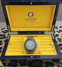 Citizen Men’s Eco-Drive Skyhawk Blue Angels Watch Limited Edition Jewellery Box