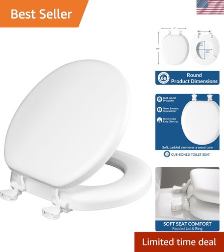 Padded toilet seat cushioned - padded,
