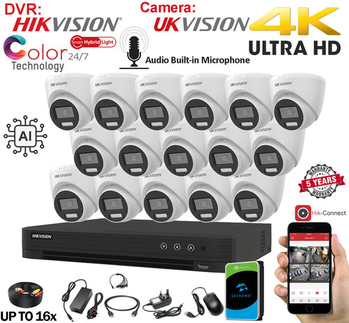 Hikvision dvr 8mp full - hikvision,