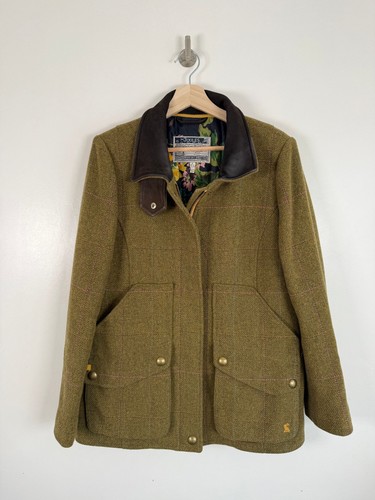 Joules tweed jacket size 14 - tweed,