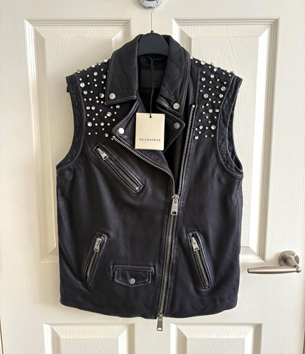 Allsaints billie emb gilet - allsaints,