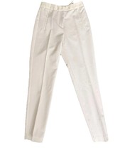 Zara Women’s off White Smart Trousers size S Tailored, Casual smart high rise