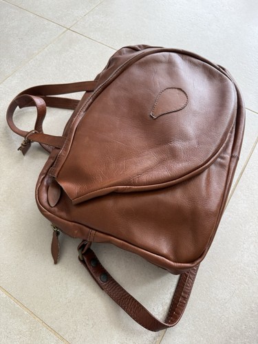 Vintage full leather squash - leather, /