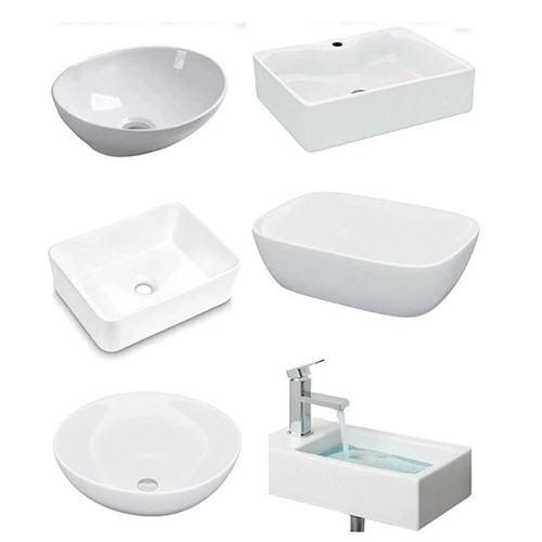 Bathroom basin sink hand - hand, wash