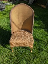 LLoyd Loom Gold Bedroom Chair 