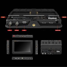 ‹LILLIPUT H7S 7 Inch 4K Ultra Brightness On-Camera Monitor With Full HD