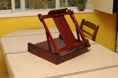 Portable tabletop easel beech - portable,