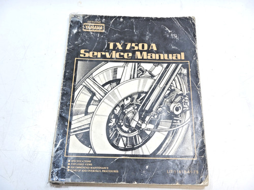 1974 yamaha tx750 shop service - 1974,