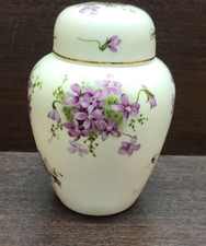 Hammersley violets ginger jar