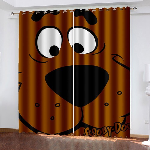 Scooby doo dogs curtains - dogs,