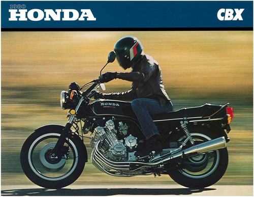 Honda brochure cbx - honda,