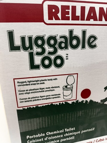 Reliance luggable loo potty - reliance,
