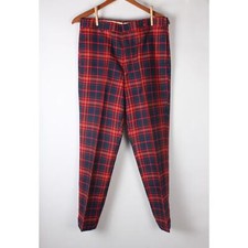 Vintage 1970s Christmas Plaid