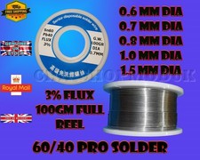 60/40 Professional TIN LEAD solder wire soldering 3% flux rosin
