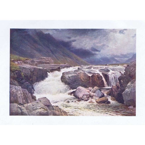 Argyllshire river coe glencoe - river,