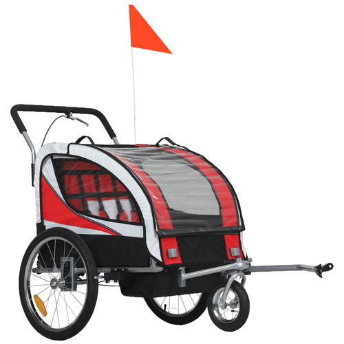 Seat child bike trailer - bike,