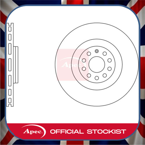 Golf r32 front 345mm vented - golf,