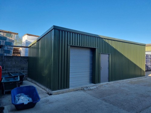 Steel building factory unit - steel,
