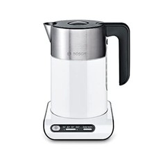 Bosch Styline TWK8631GB Variable Temperature Cordless Kettle, 1.5 Litres,3000W