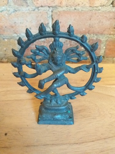 Bronze statue deity indian - bronze,