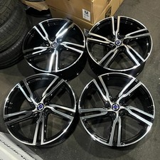 ExDisplay 22" Volvo R-design Style Black Pol Alloys 9.5Jx22 ET40 XC60 XC70 XC90