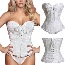Women overbust boned corset - women's,