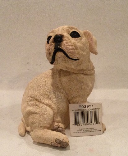 Bulldog figurine encore - bulldog, by