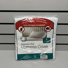 Sultan's Linens Zippered Waterproof Vinyl Mattress Cover Queen