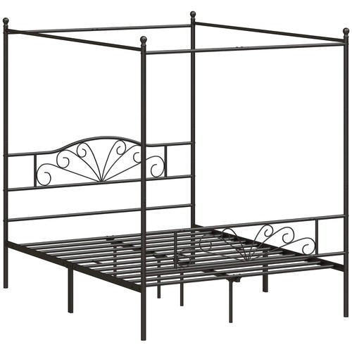 Canopy bed frame king - bed,
