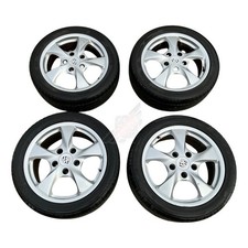 Porsche Boxster 986 996 17â€ 5 Spoke Alloy Wheels and Tyres 98636212606