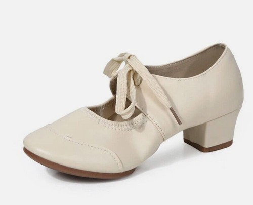 Latin chunky heel ladies dance - latin,