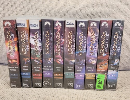 Star trek voyager season vhs - trek,