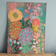 Bright Abstract Gouache