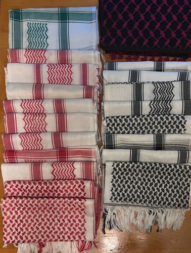 Palestinian keffiyeh scarves - palestinian,