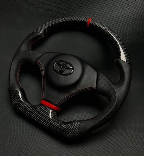 Real carbon fiber - , steering