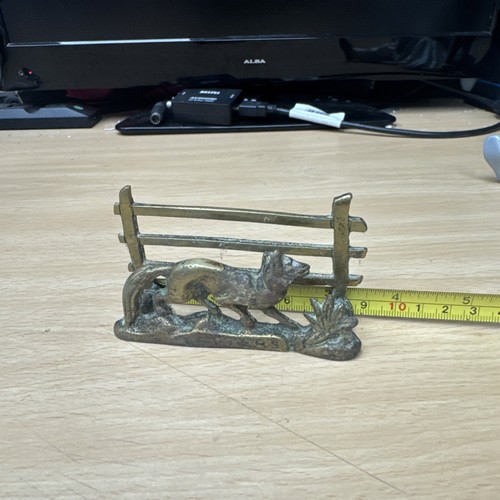 Antique brass letter rack - antique,