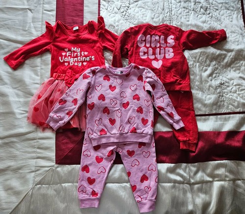Baby girls valentine clothes - baby,