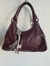 Radley Leather Tote Bag Purple