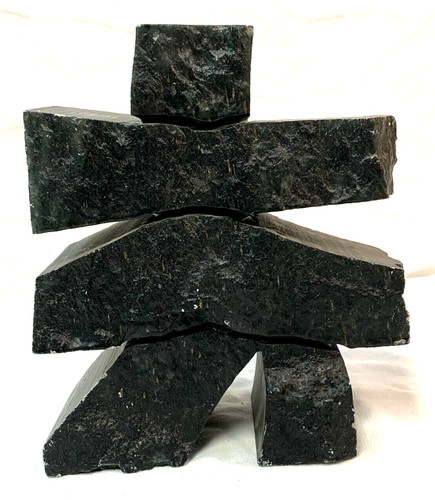 Inukshuk soapstone inuit - soapstone,