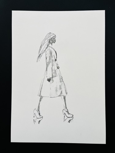 Fashion illustration original - illustration,