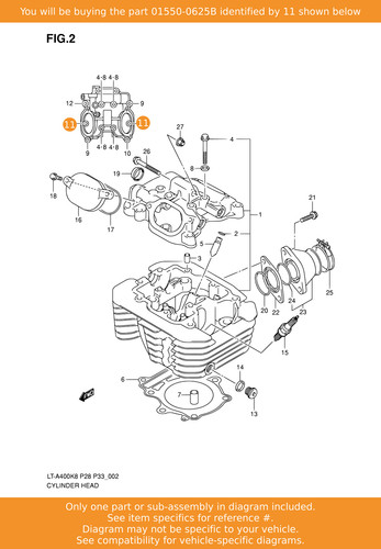 Suzuki bolt head - suzuki, cover