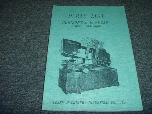 Cosen machinery 400h - machinery, ah-400h