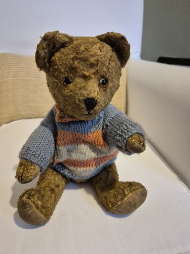 Vintage jointed teddy bear - , 13